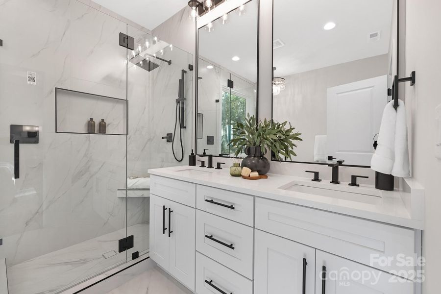 Furnished interior view inside a new home in , Gastonia (Image 7).