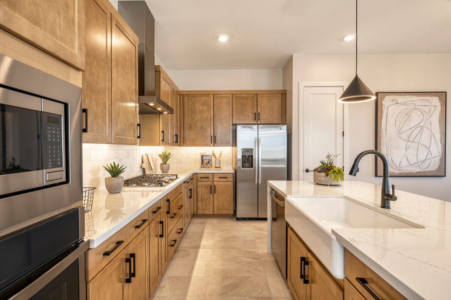 Representative furnished interior of a home built from the Hopkins Plan 3512 by Tri Pointe Homes in Terraza, San Tan Valley (Image 7).