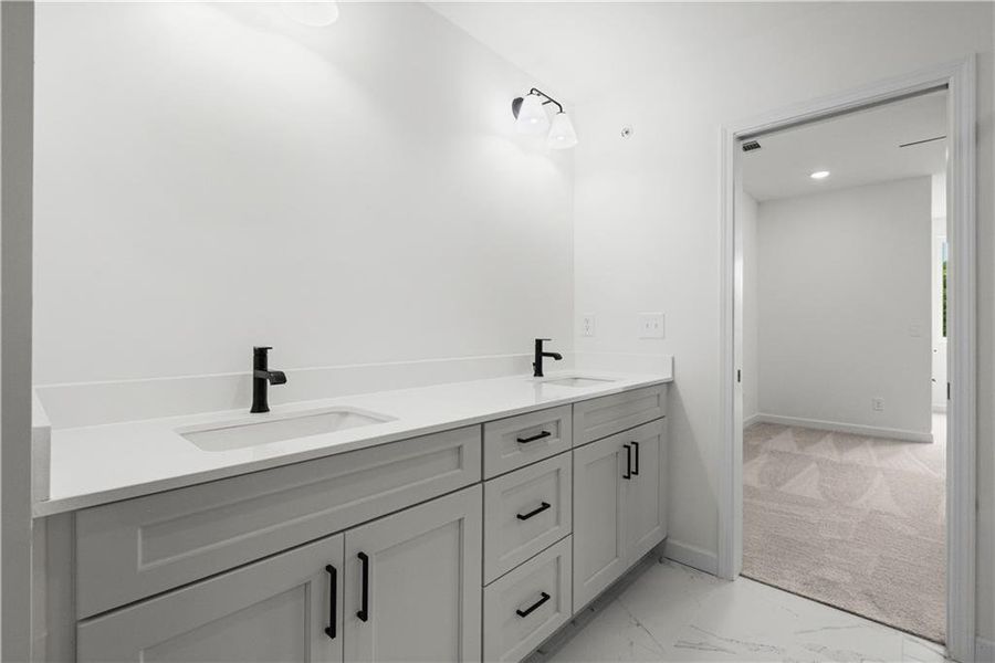 Furnished interior view inside a new home in , Canton (Image 11).