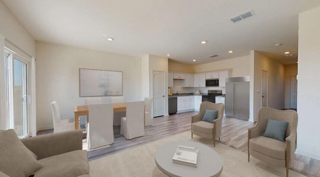 Furnished interior view inside a new home in Pinckney Place, North Charleston (Image 8).
