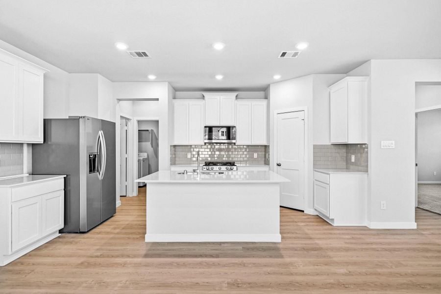 Furnished interior view inside a new home in Audubon, Magnolia (Image 6). Furnished interior view inside a new home in Audubon, Magnolia (Image 6).