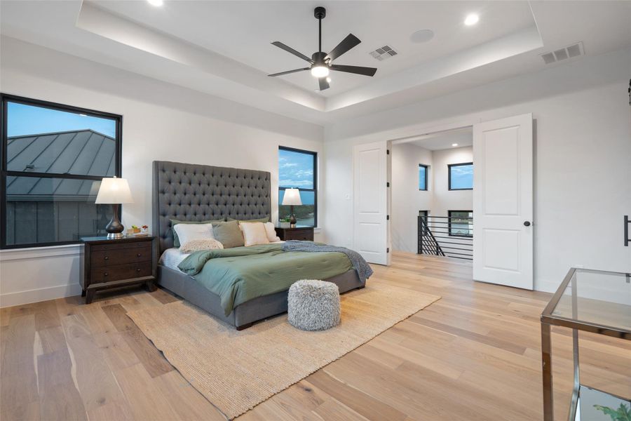 Furnished interior view inside a new home in , Granite Shoals (Image 34).