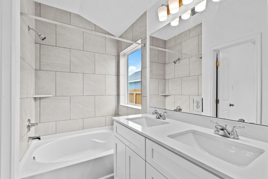 Furnished interior view inside a new home in Butler Farms, Liberty Hill (Image 8). Furnished interior view inside a new home in Butler Farms, Liberty Hill (Image 8).