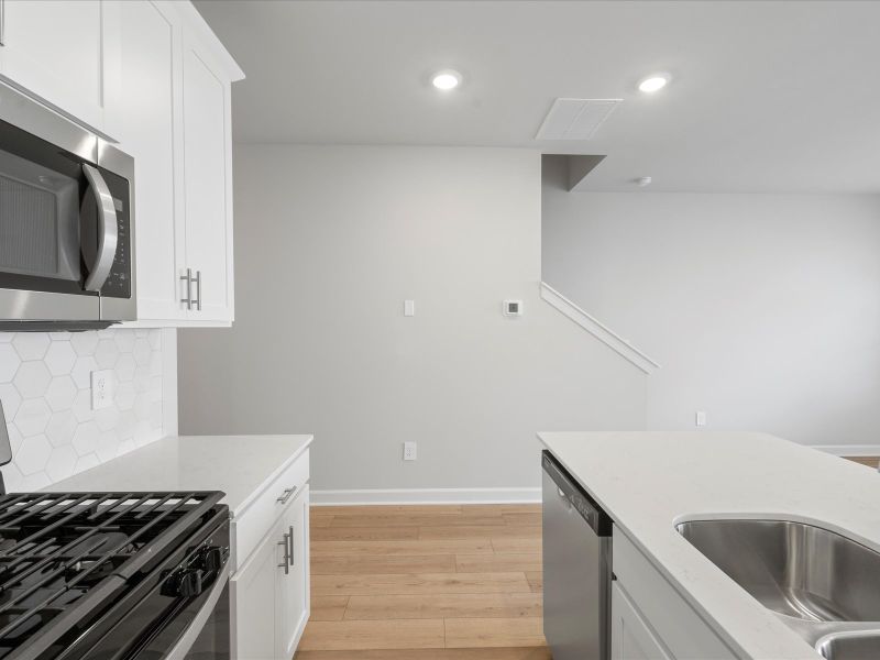 Furnished interior view inside a new home in Valentine Townes, Greer (Image 6).