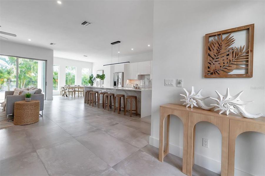 Furnished interior view inside a new home in , Sarasota (Image 5).