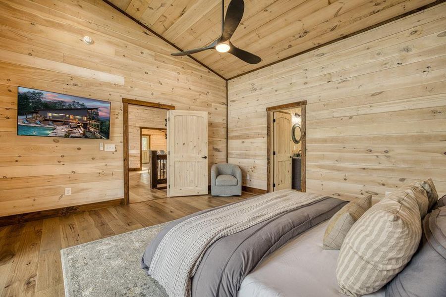 Furnished interior view inside a new home in , Mineral Bluff (Image 47). Furnished interior view inside a new home in , Mineral Bluff (Image 47).