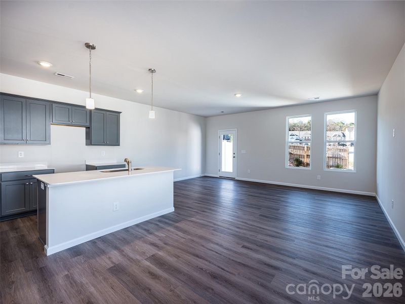 Spacious, unfurnished interior of a new home in Ruby Dixon Crossing, Gastonia (Image 6). Spacious, unfurnished interior of a new home in Ruby Dixon Crossing, Gastonia (Image 6).
