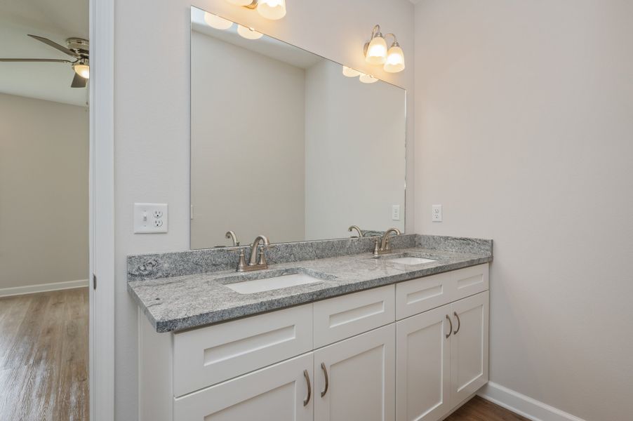 Furnished interior view inside a new home in Barton's Bend, Crestview (Image 10). Furnished interior view inside a new home in Barton's Bend, Crestview (Image 10).