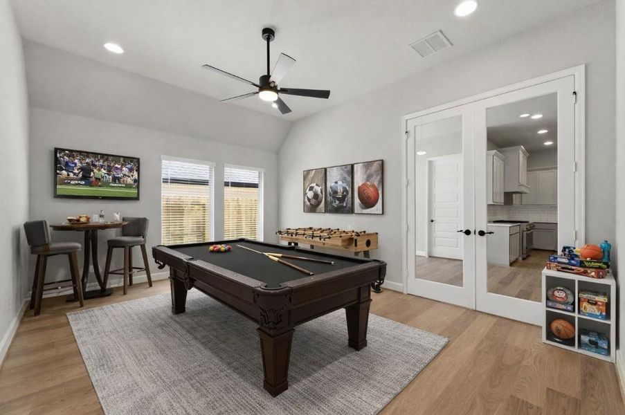 Game Room (Virtual Staging)
