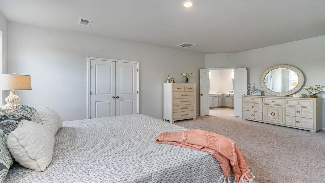Furnished interior in a model home at Belle Park in North Myrtle Beach (Image 15). Furnished interior in a model home at Belle Park in North Myrtle Beach (Image 15).