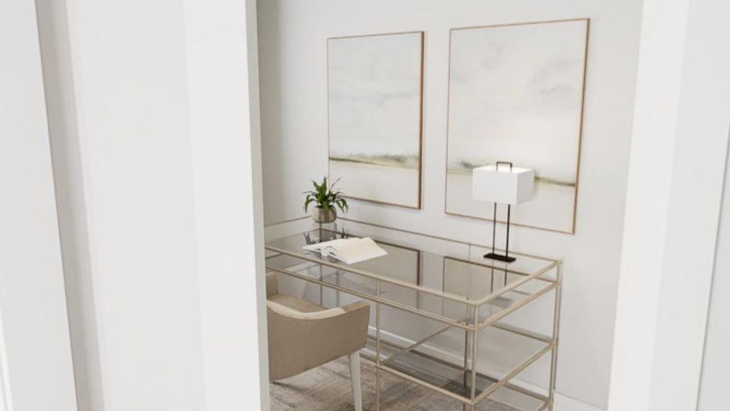 Furnished interior view inside a new home in Tupelo Junction, Mebane (Image 9).