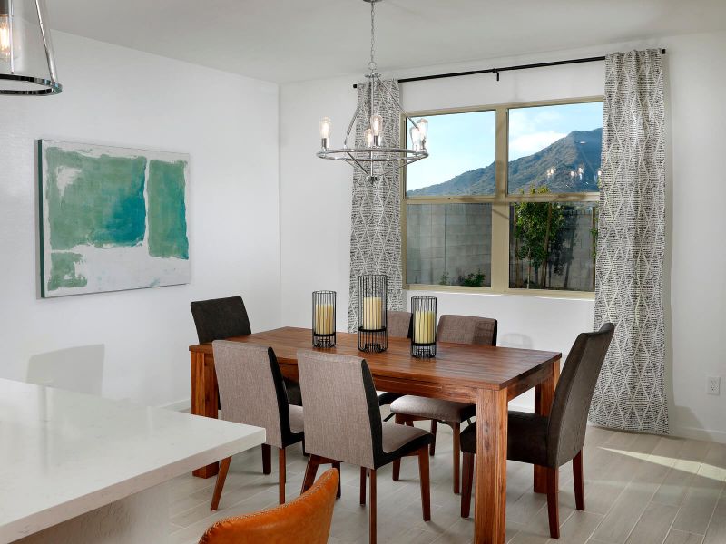 Furnished interior view inside a new home in San Tan Groves - Reserve Series, San Tan Valley (Image 6).