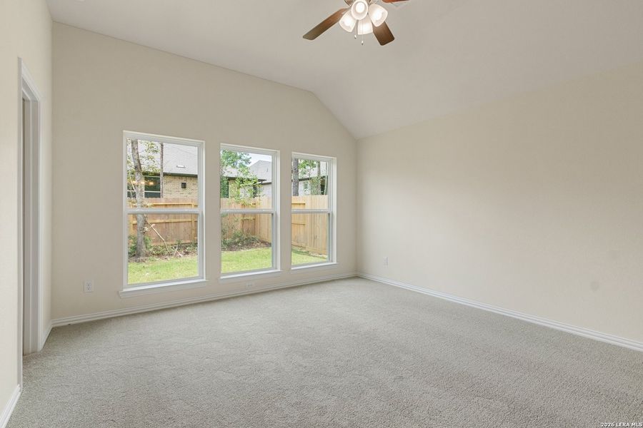 Spacious, unfurnished interior of a new home in Prominence, San Antonio (Image 22).