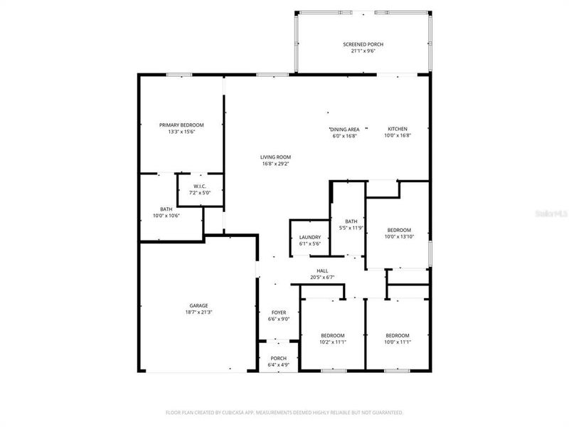 2D floor plan layout of this home in , Sebastian, FL (Image 5).