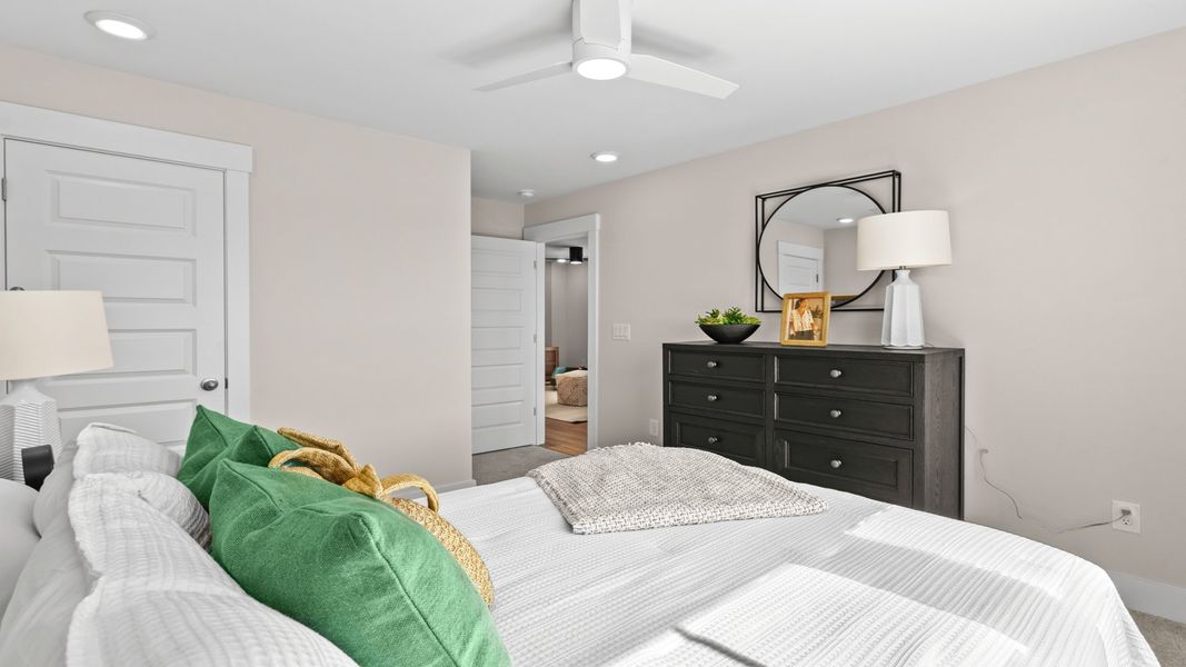 Furnished interior view inside a new home in Indigo at the Preserve, Longs (Image 21).
