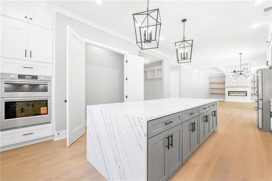 Furnished interior view inside a new home in , Brookhaven (Image 8).