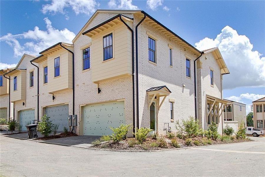 Front exterior of a new home in Trilith, Fayetteville, GA, highlighting curb appeal (Image 17).