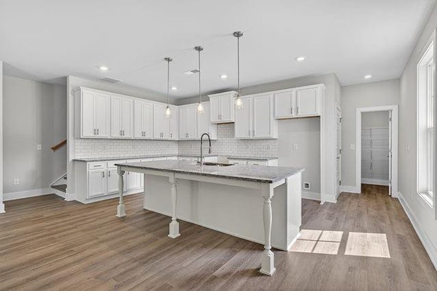 Furnished interior view inside a new home in The Park at Gainesville Township, Gainesville (Image 7).