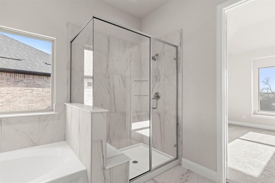 Furnished interior view inside a new home in Brookshire at Legacy Hills, Celina (Image 15).