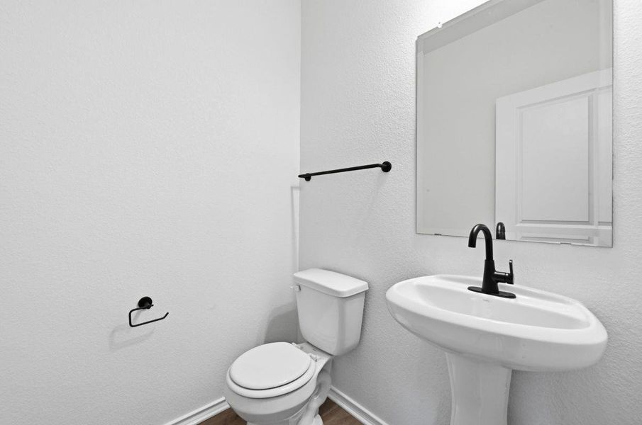 Main Floor Powder Bath Main Floor Powder Bath