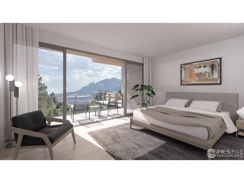 Furnished interior view inside a new home in , Boulder (Image 5).