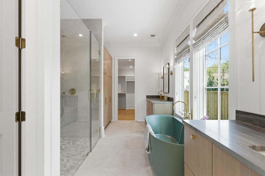 Furnished interior view inside a new home in , Mount Pleasant (Image 9).