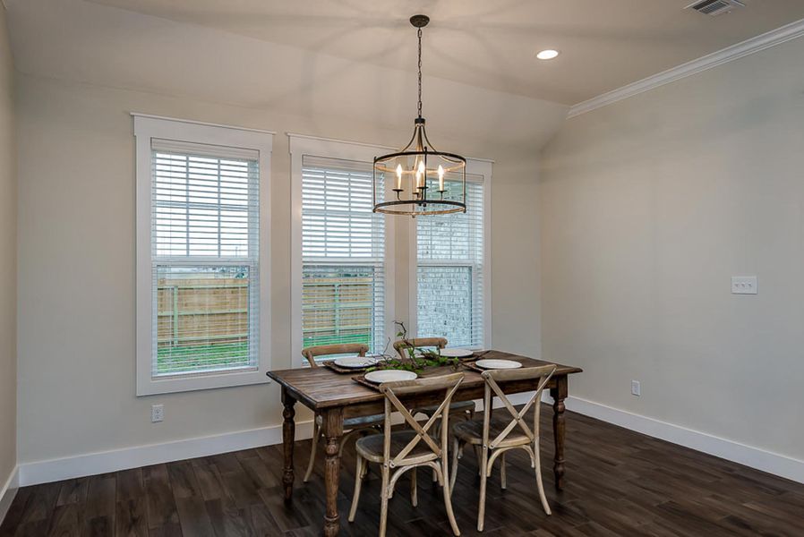 Representative furnished interior of a home built from the The Emily by Reece Homes in Harvest Meadows, Bryan (Image 17).