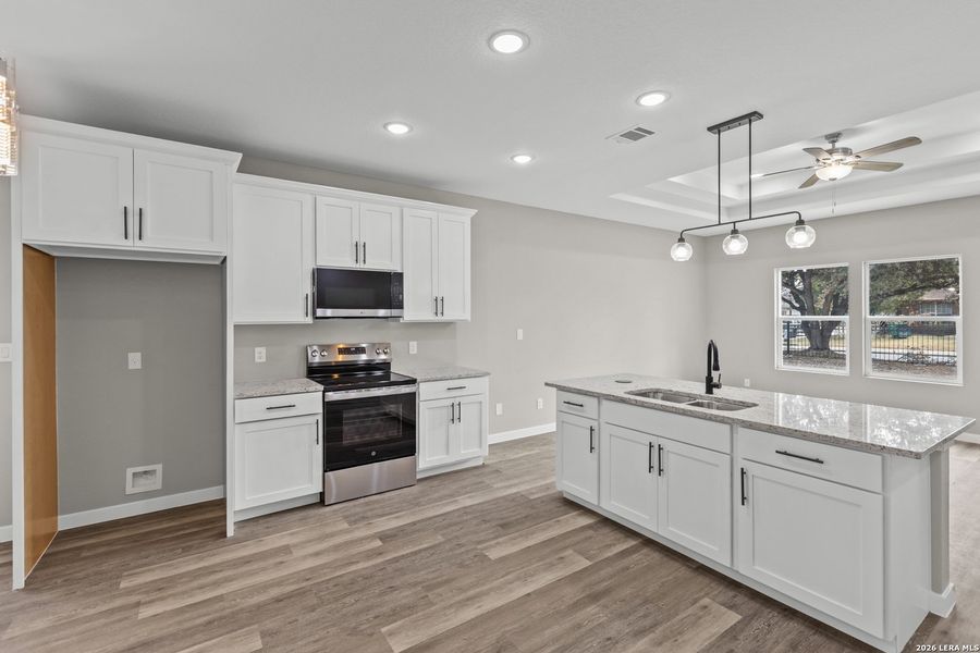 Furnished interior view inside a new home in , San Antonio (Image 7).