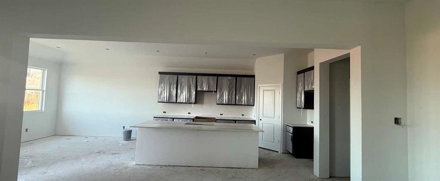 Kitchen Construction Progress