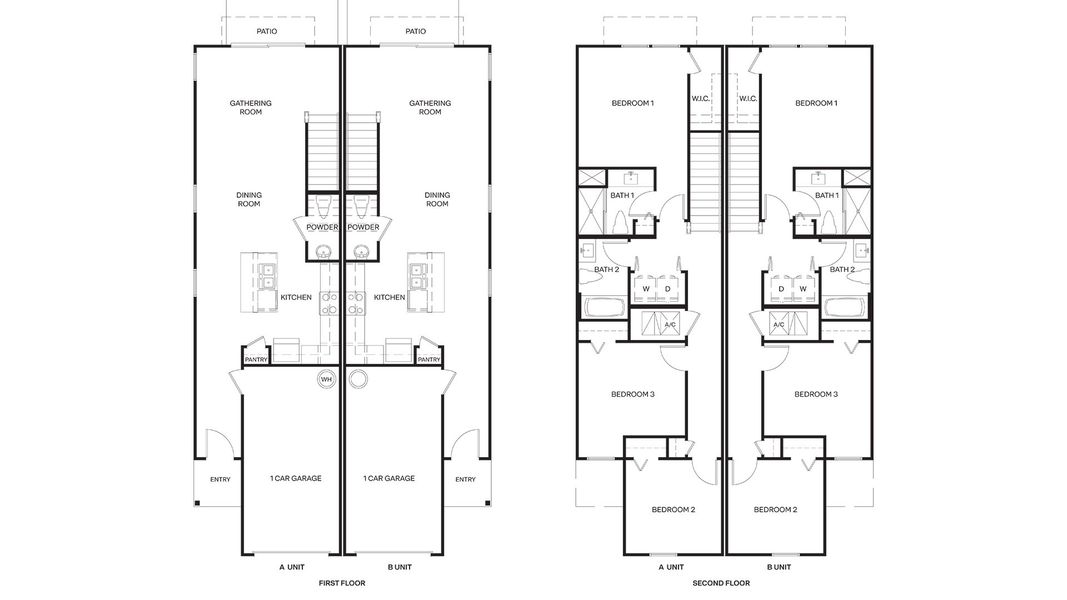2D floor plan layout for the Greyson by D.R. Horton in Irongate Villas, Jacksonville, FL (Image 3). 2D floor plan layout for the Greyson by D.R. Horton in Irongate Villas, Jacksonville, FL (Image 3).