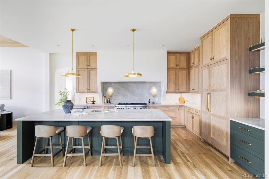 Furnished interior view inside a new home in , Denver (Image 5). Furnished interior view inside a new home in , Denver (Image 5).