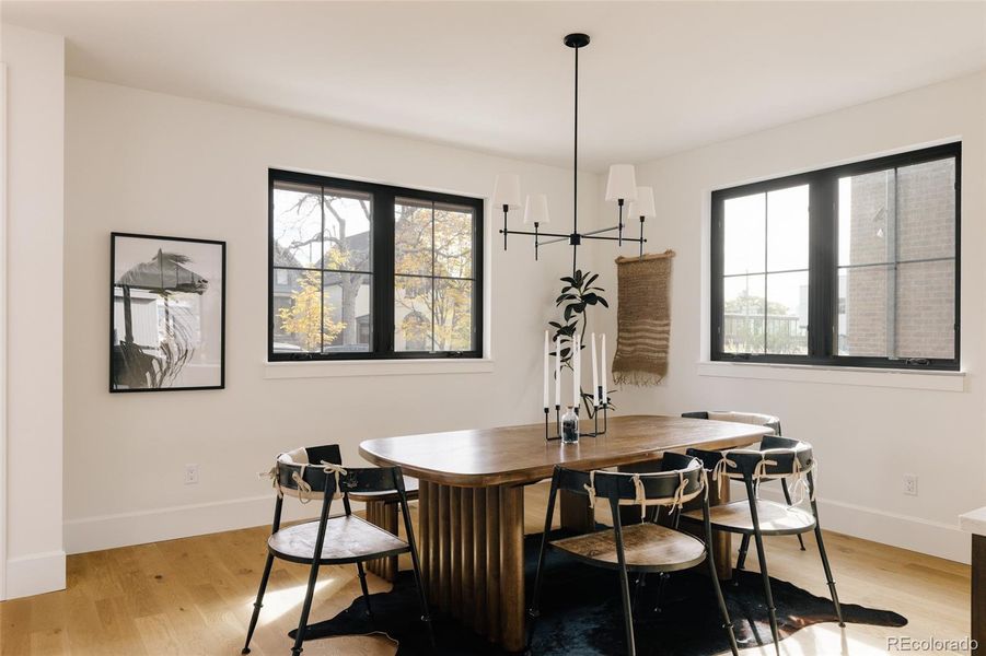 Furnished interior view inside a new home in , Denver (Image 40). Furnished interior view inside a new home in , Denver (Image 40).