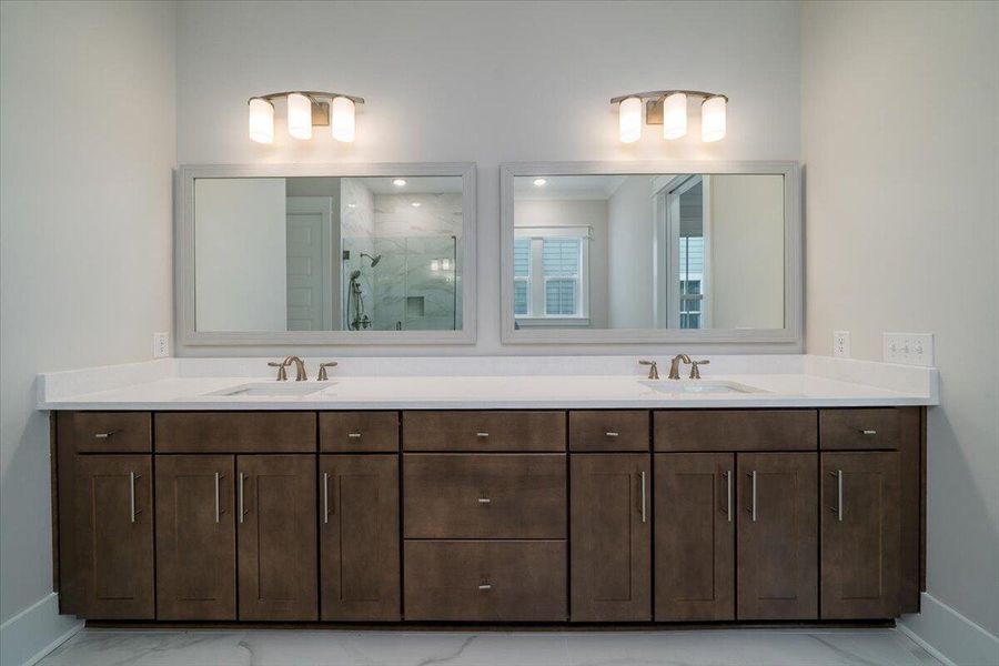 Furnished interior view inside a new home in Wando Village, Charleston (Image 10).