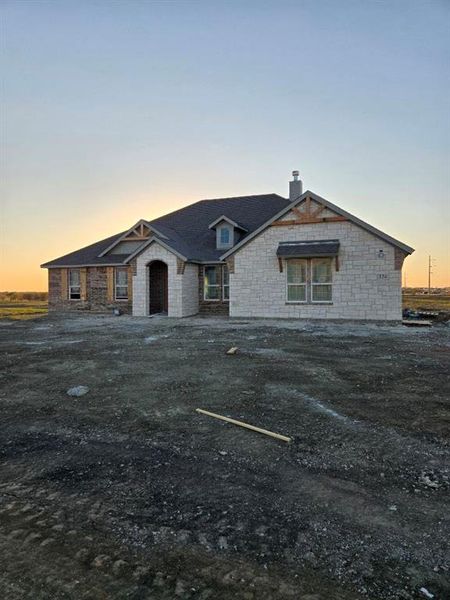 In-progress construction of a new home in Hillview Addition, Decatur, TX (Image 8).