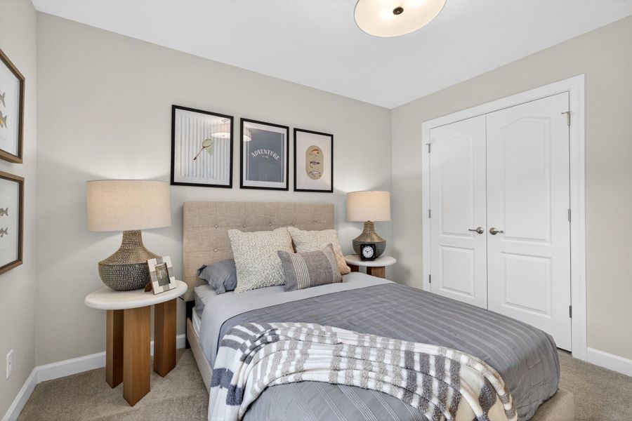Representative furnished interior of a home built from the The Poppy by Chesapeake Homes in The Farm at Neill's Creek, Lillington (Image 39).