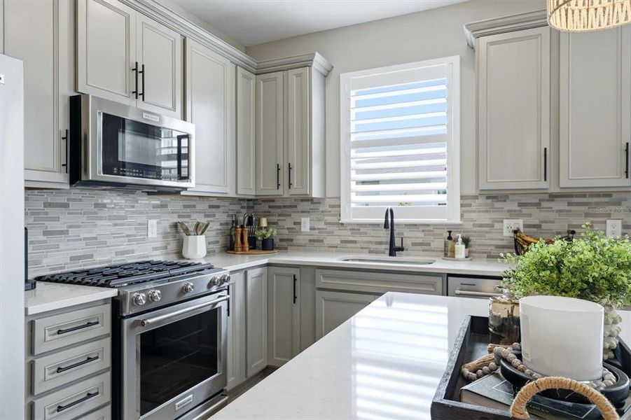 Furnished interior view inside a new home in , Parrish (Image 13).