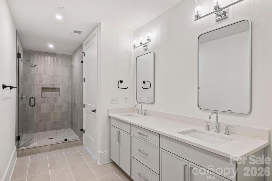Furnished interior view inside a new home in , Charlotte (Image 28). Furnished interior view inside a new home in , Charlotte (Image 28).