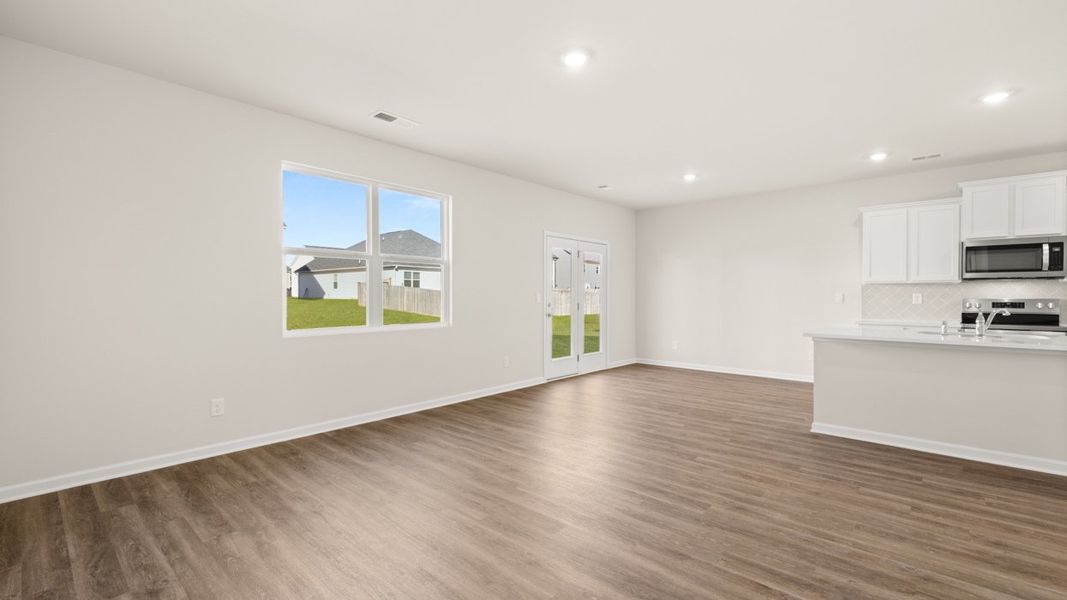 Spacious, unfurnished interior of a new home in The Preserve at Agricultural Village, Perry (Image 16).