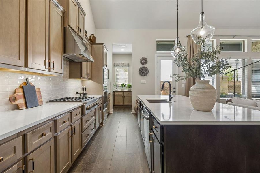 Furnished interior view inside a new home in , Mansfield (Image 31).