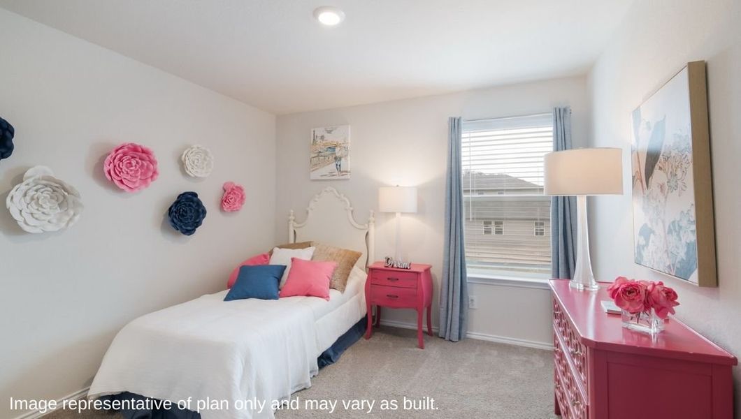 Furnished interior view inside a new home in Blue Ridge Ranch, San Antonio (Image 29).