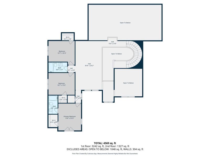 View of home floor plan
