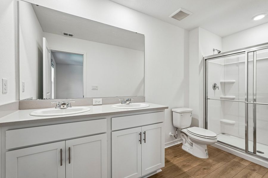Furnished interior view inside a new home in The Towns at Tiburon, Nokomis (Image 7).
