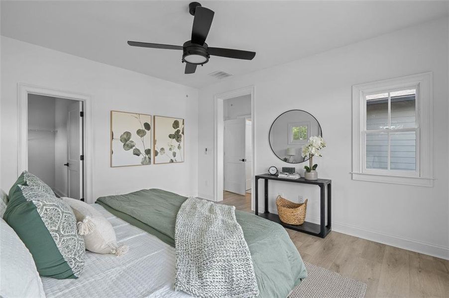 Furnished interior view inside a new home in Foxhall Residences, Douglasville GA, Douglasville (Image 31).