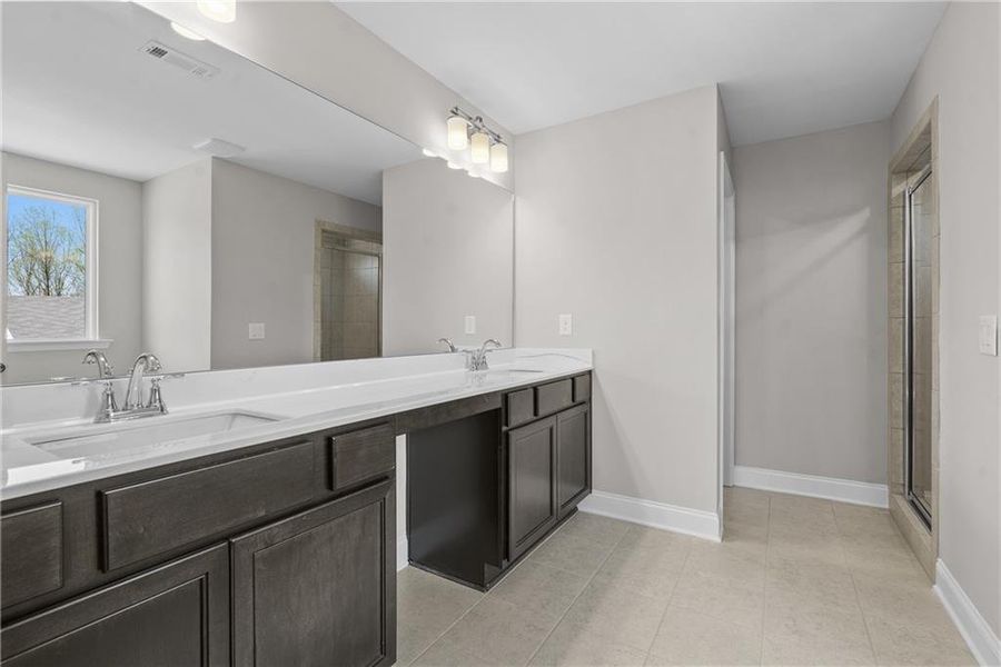 Furnished interior view inside a new home in Edenglen, Buford (Image 9).