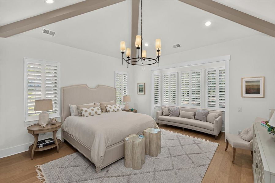 Furnished interior view inside a new home in Riverchase Estates, Lancaster (Image 24).