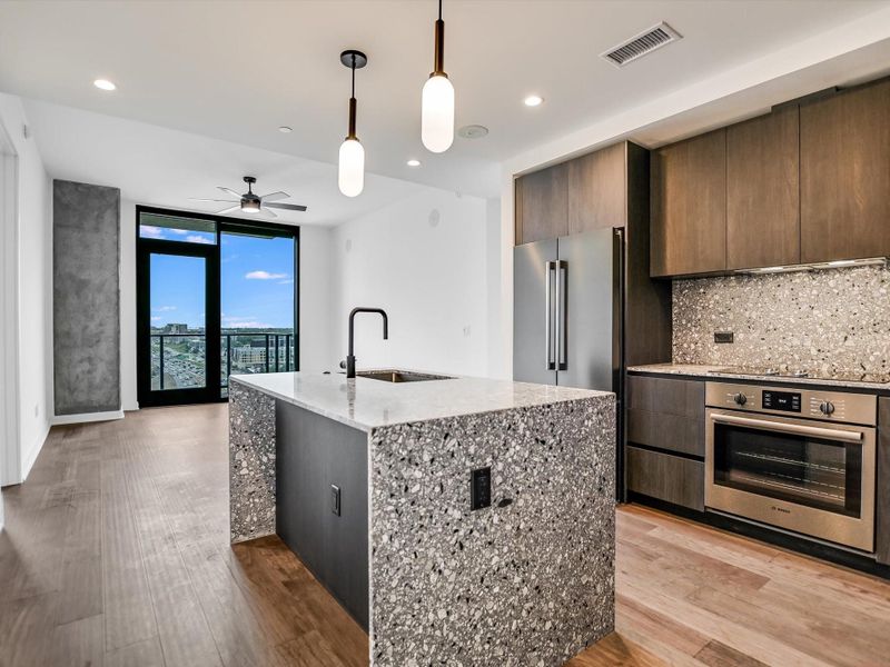 Furnished interior view inside a new home in , Austin (Image 6).