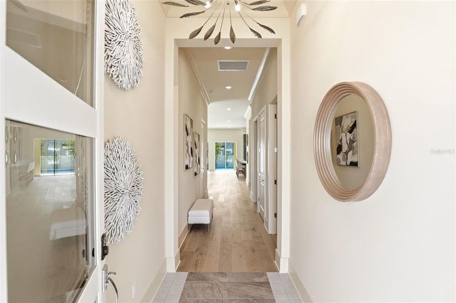 Furnished interior view inside a new home in , Orlando (Image 10). Furnished interior view inside a new home in , Orlando (Image 10).