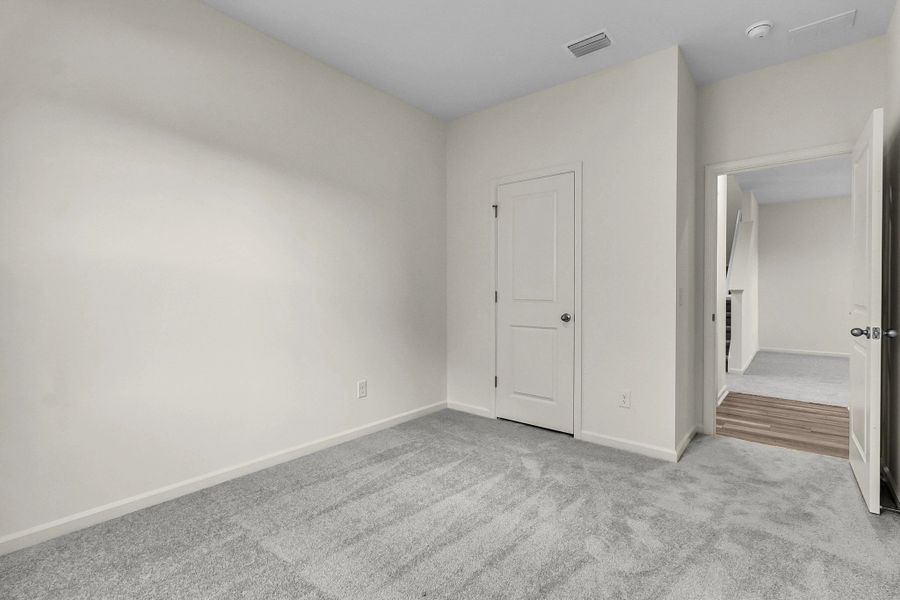 Representative unfurnished interior of a home built from the Supernova by Starlight Homes in Liberte, Converse (Image 24).