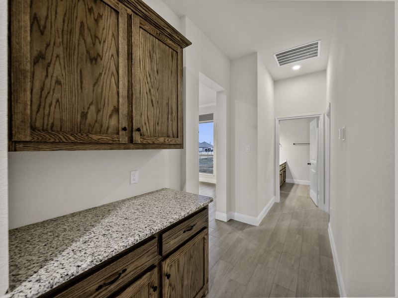 Representative furnished interior of a home built from the Jude by Robbie Hale Homes in High Meadows Estates, Nevada (Image 15).