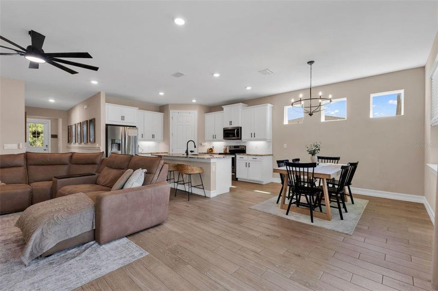 Furnished interior view inside a new home in , North Port (Image 14). Furnished interior view inside a new home in , North Port (Image 14).